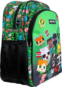 Minecraft Characters iskolatáska, táska 40 cm