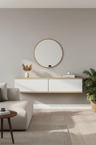 Aplos 120 - Sapphire Oak, White