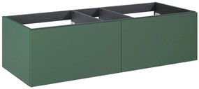 Elita Look Slim szekrény 120x44.9x31.8 cm Függesztett, mosdó alatti zöld 169468