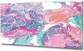 Fotó kép edzett üveg Virágos minta 100x70