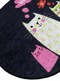 Fürdőszobaszőnyeg Four Cats Djt (80 x 100)