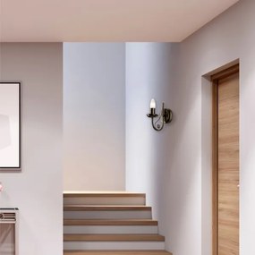 Fali lámpa DONATO 1xE14x40W/230V patinás