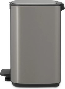 Szürke acél pedálos szemetes 7 l Bo – Brabantia