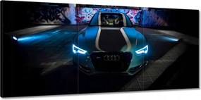 Vászonkép 150x70 Kék Audi Autók