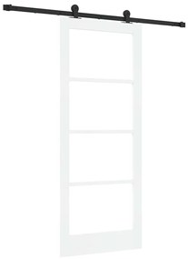 Csúszóajtó ORKDAL Fehér 83 x 202 cm Fa és fém