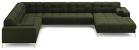 Zöld sarokkanapé (bal oldali) Bali – Cosmopolitan Design