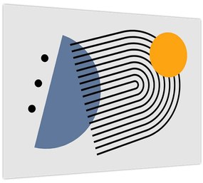 Kép - Minimalista absztrakció N⁰2 (70x50 cm)