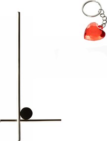 Led fali lámpa 14W MILL W4101-BK Zuma Line