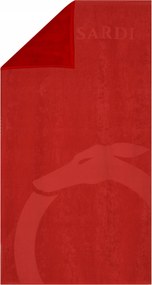 Trussardi Strandtörölköző TRU2MTW01 Red nagy fürdőlepedő piros