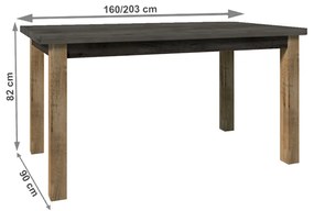 Étkezőasztal Montana . 809329