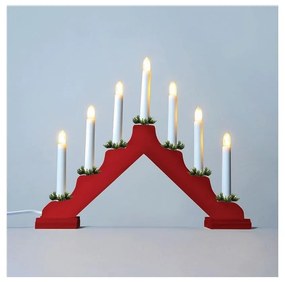 LED Karácsonyi gyertyatartó 7xLED/0,2W/230V