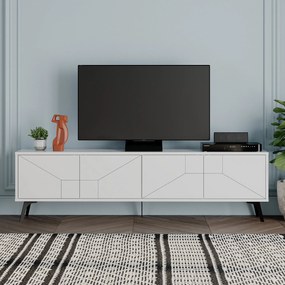 TV asztal/szekrény Duben (fehér). 1073284