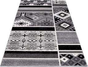 Vastag Szőnyeg Fríz 190x270 Kivágott Modern 110g