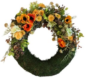 Tavaszi kopogtató ajtódísz 40cm
