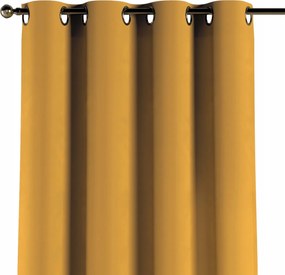 Gurulós függöny 1 db 130x260cm sárga