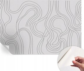 Fotótapéta Öntapadós Dekoratív tapéta Organikus vonalak 104x70 cm