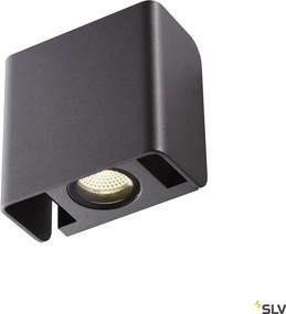 SLV 1002900 MANA Modern Kültéri Fali Lámpa Antracit LED IP65