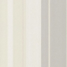 Tapéta Csíkok Bézs Szürke Fehér 725117 Rasch