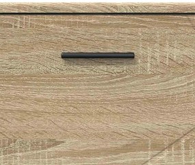 Fürdőszoba bútor szett 3 pcs sonoma tölgy 76.5 x 35 x 64 cm