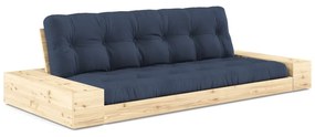 Sötétkék kinyitható kanapé 244 cm Base – Karup Design