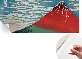 Fotótapéta Fali tapéta Hálószobába és Nappaliba Piros hegy 250x104 cm