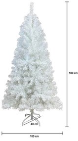Fehér műfenyő - több méretben-180 cm-es