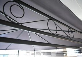 Kerti filagória 3x3m Shine Beige