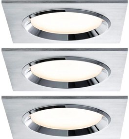 Paulmann 92696 - KÉSZLET 3xLED/8W Dimmelhető függesztett mennyezeti lámpa DICE 230V