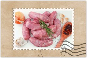 Poszterek 90x60 Saját kolbász Termékek