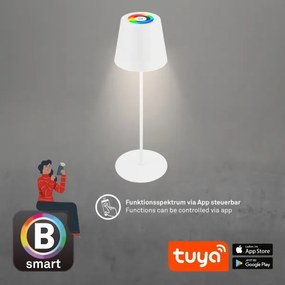Briloner 7559016-LED RGB COLORIS asztali lámpa 3,5W/5V IP44 2000mAh Wi-Fi Tuya