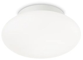 IDEAL LUX BUBBLE mennyezeti lámpa, max. 1x60W, E27 foglalattal, fehér, 135250