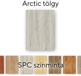 Leziter Arctic tölgy Vinyl SPC padló minta/db
