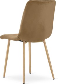 Barna bársonyszék TURIN