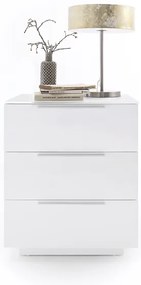 Éjjeliszekrény ROCKY XXL fehér