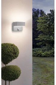 Eglo 97159 - LED érzékelős kültéri fali lámpa AZZINANO 2xLED/5,6W/230V
