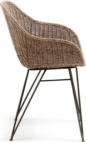 Natúr színű étkezőszék Chart – Kave Home