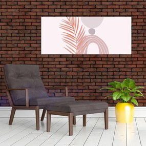 Kép - Lila minimalizmus N⁰1 (120x50 cm)