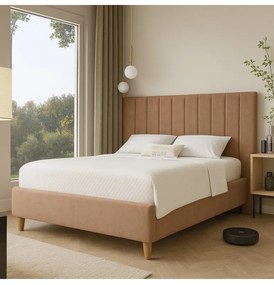 LUNEXA 180x200 cm-es kárpitozott ágy, tárolóhelyiséggel