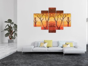 Kép - afrikai szavanna (150x105 cm)