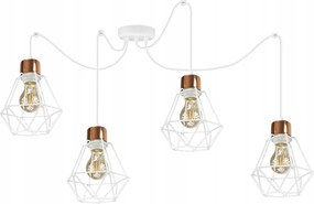 Függőlámpa Csillár Drót Loft Led Pók