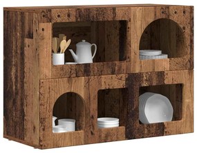 Széf Öreg fa 80,5 x 35 x 59 cm Faanyag