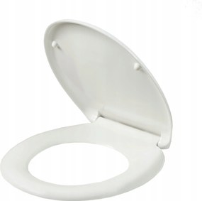 Szabadon ereszkedő WC-ülőke duroplast Univerzális ovális