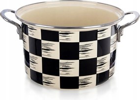 Zománcozott Gáz Főzőedény Indukciós Hagyományos Zománc 20CM 3L