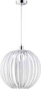 TRIO 304100100 ZUCCA Modern Függesztett Lámpa Ezüst E27 IP20