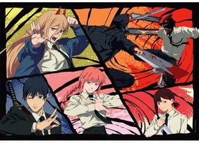 Chainsaw Man Devil Hunter 500 db-os Cube puzzle Clementoni