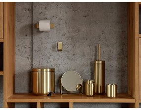 Sárgaréz színű rozsdamentes acél WC-kefe Ume Brass – Zone