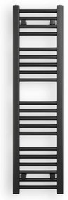 Törölközőszárító radiátor 30 x 110 cm - Nero Italia (szürke) (im)