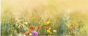 Kép - Festett rét (120x50 cm)