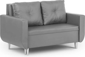 ROT Kétszemélyes kinyitható kanapé Szürke