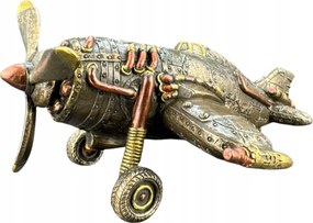 szobor figura Stemapunk Repülőgép Veronese WU77304A4) ajándék